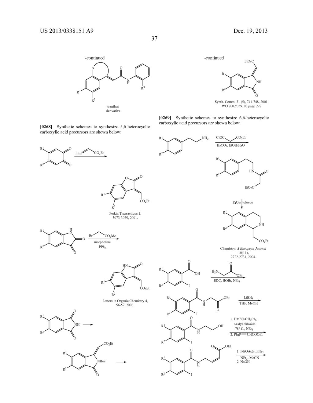 FUSED RING ANALOGUES OF ANTI-FIBROTIC AGENTS - diagram, schematic, and image 44