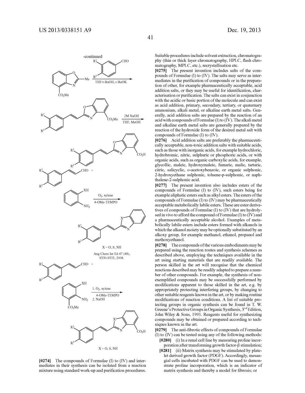 FUSED RING ANALOGUES OF ANTI-FIBROTIC AGENTS - diagram, schematic, and image 48