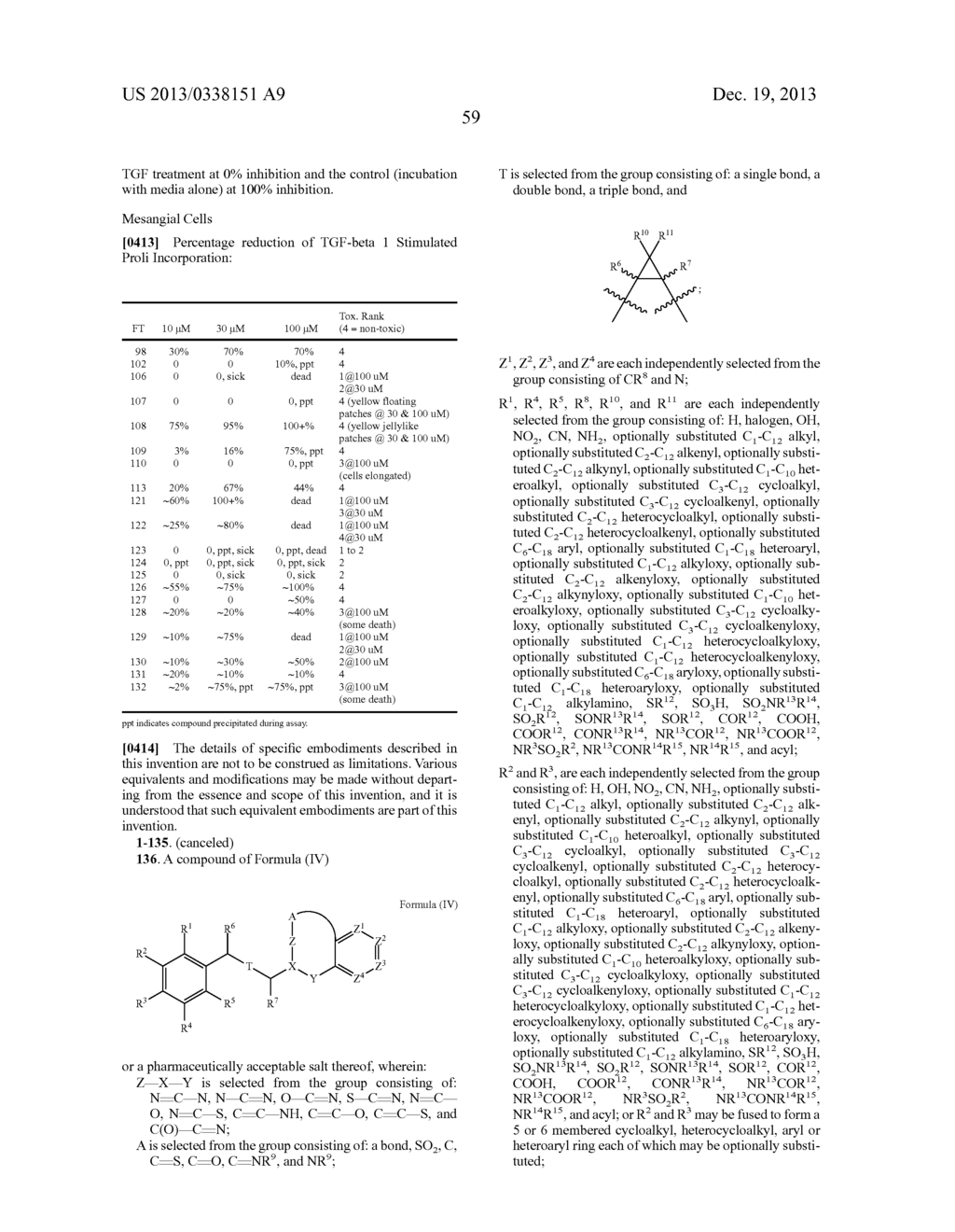 FUSED RING ANALOGUES OF ANTI-FIBROTIC AGENTS - diagram, schematic, and image 66