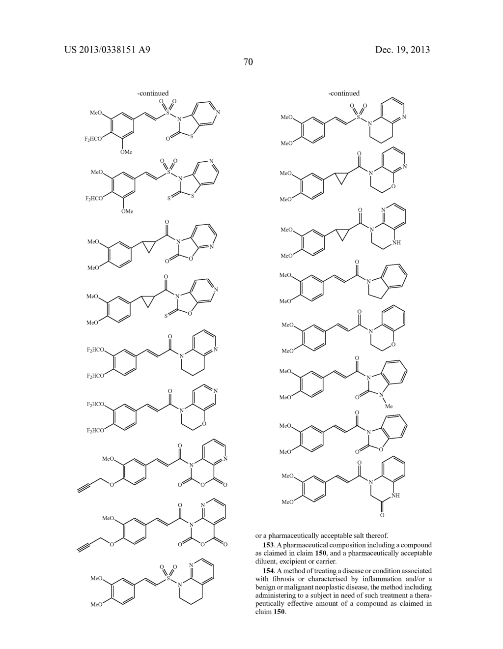 FUSED RING ANALOGUES OF ANTI-FIBROTIC AGENTS - diagram, schematic, and image 77