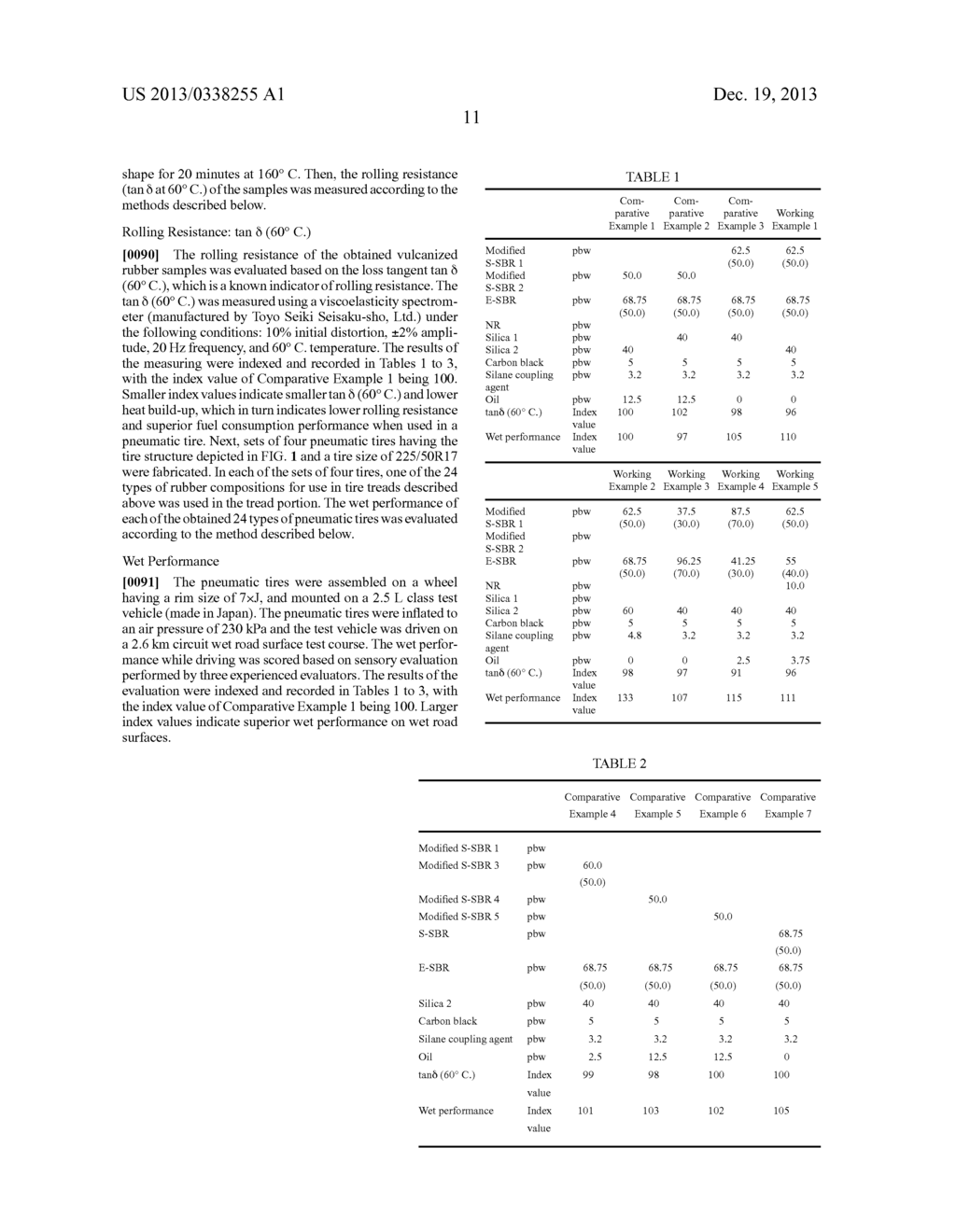 RUBBER COMPOSITION FOR TIRE TREAD - diagram, schematic, and image 13