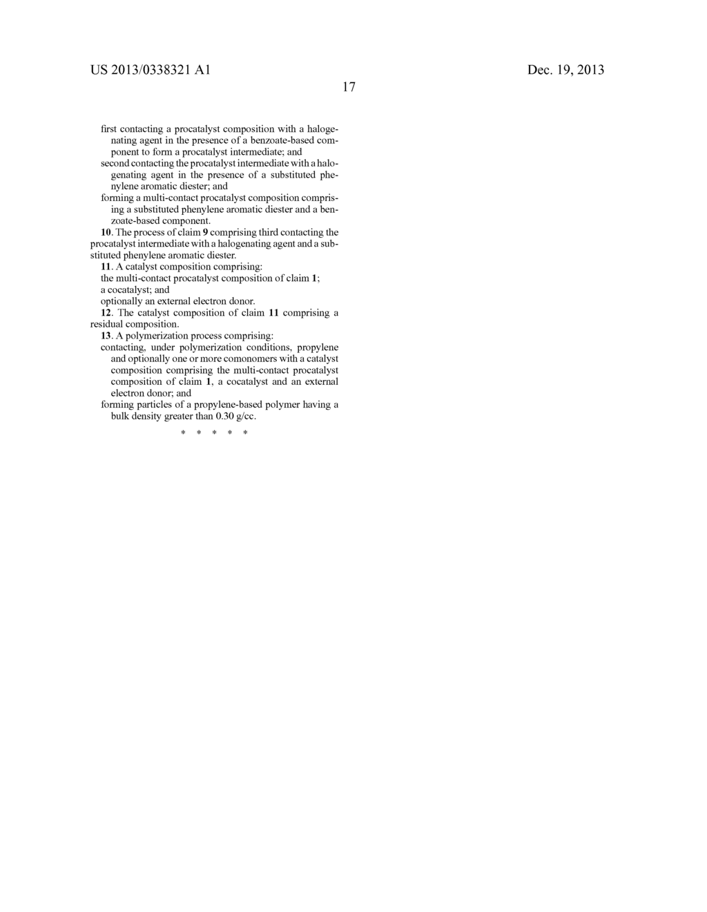 Process for Improving Bulk Density with Multi-Contact Procatalyst and     Product - diagram, schematic, and image 20