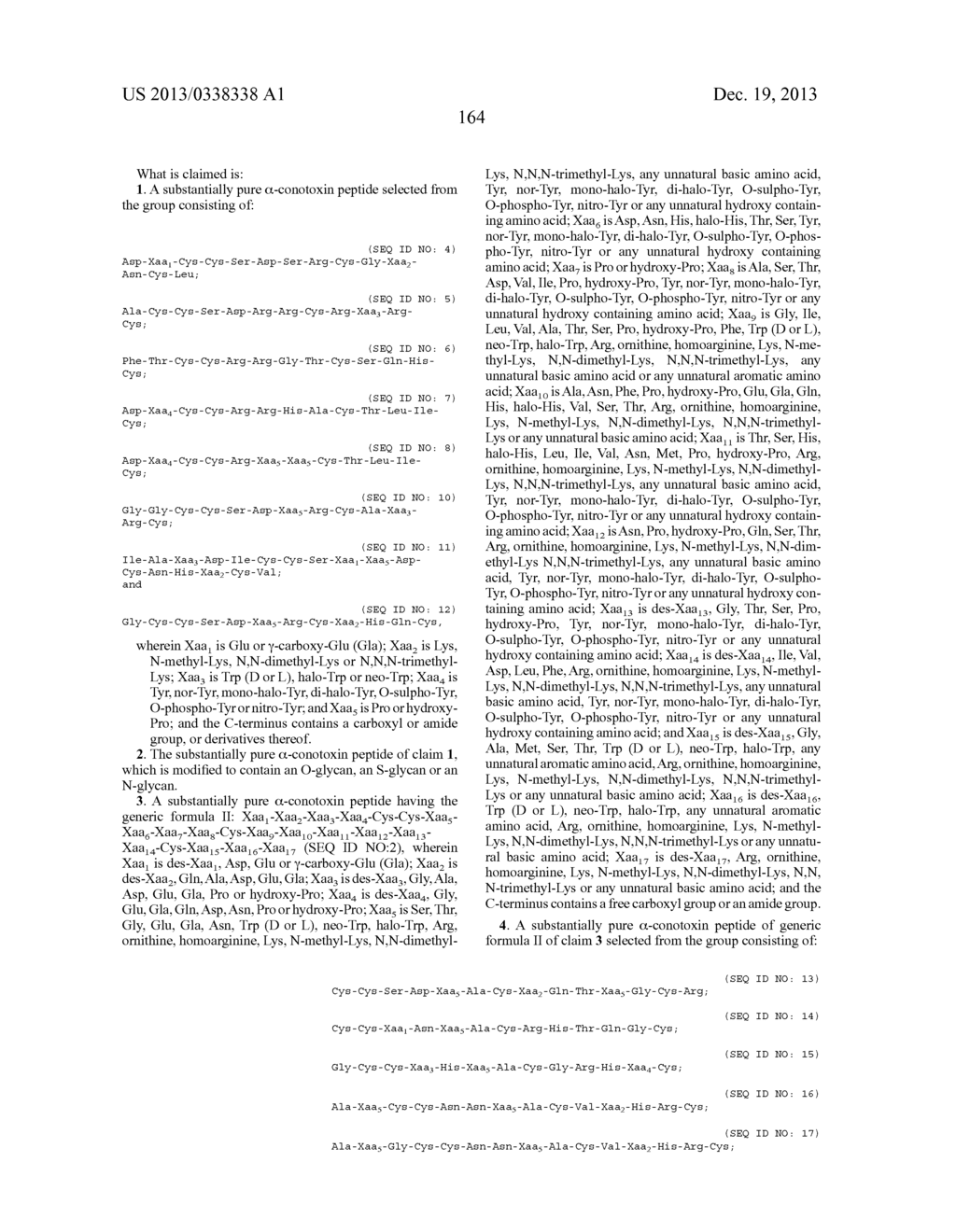 ALPHA-CONOTOXIN PEPTIDES - diagram, schematic, and image 165