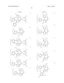 ORGANIC ELECTROLUMINESCENT ELEMENT MATERIAL, ORGANIC ELECTROLUMINESCENT     ELEMENT, DISPLAY DEVICE,AND LIGHTING DEVICE diagram and image