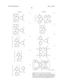 ORGANIC ELECTROLUMINESCENT ELEMENT MATERIAL, ORGANIC ELECTROLUMINESCENT     ELEMENT, DISPLAY DEVICE,AND LIGHTING DEVICE diagram and image