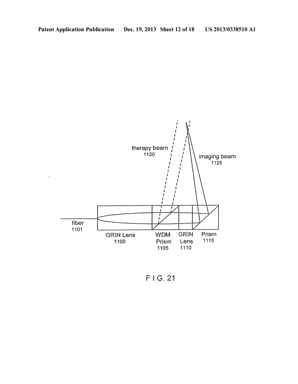 APPARATUS FOR APPLYING A PLURALITY OF ELECTRO-MAGNETIC RADIATIONS TO A     SAMPLE - diagram, schematic, and image 13