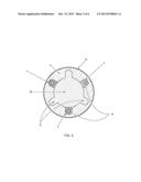 Ablation catheter electrode having multiple thermal sensors and method of     use diagram and image