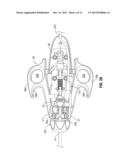 ENDOSCOPIC ELECTROSURGICAL JAWS WITH OFFSET KNIFE diagram and image