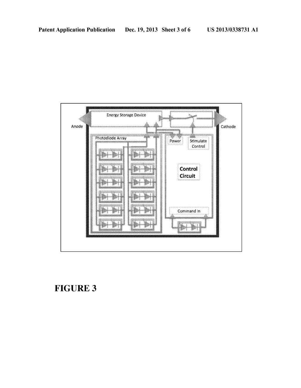 SYSTEM AND METHOD FOR NEURAL STIMULATION VIA OPTICALLY ACTIVATED FLOATING     MICRODEVICES - diagram, schematic, and image 04