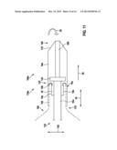 RELEASE DEVICE FOR RELEASING A MEDICAL IMPLANT FROM A CATHETER AND     CATHETER HAVING A RELEASE DEVICE AND IMPLANT FOR CONNECTION THERETO AND     METHOD FOR RETAINING THE IMPLANT THEREIN diagram and image