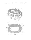 INTERBODY SPINAL IMPLANT HAVNG A ROUGHENED SURFACE TOPOGRAPHY diagram and image