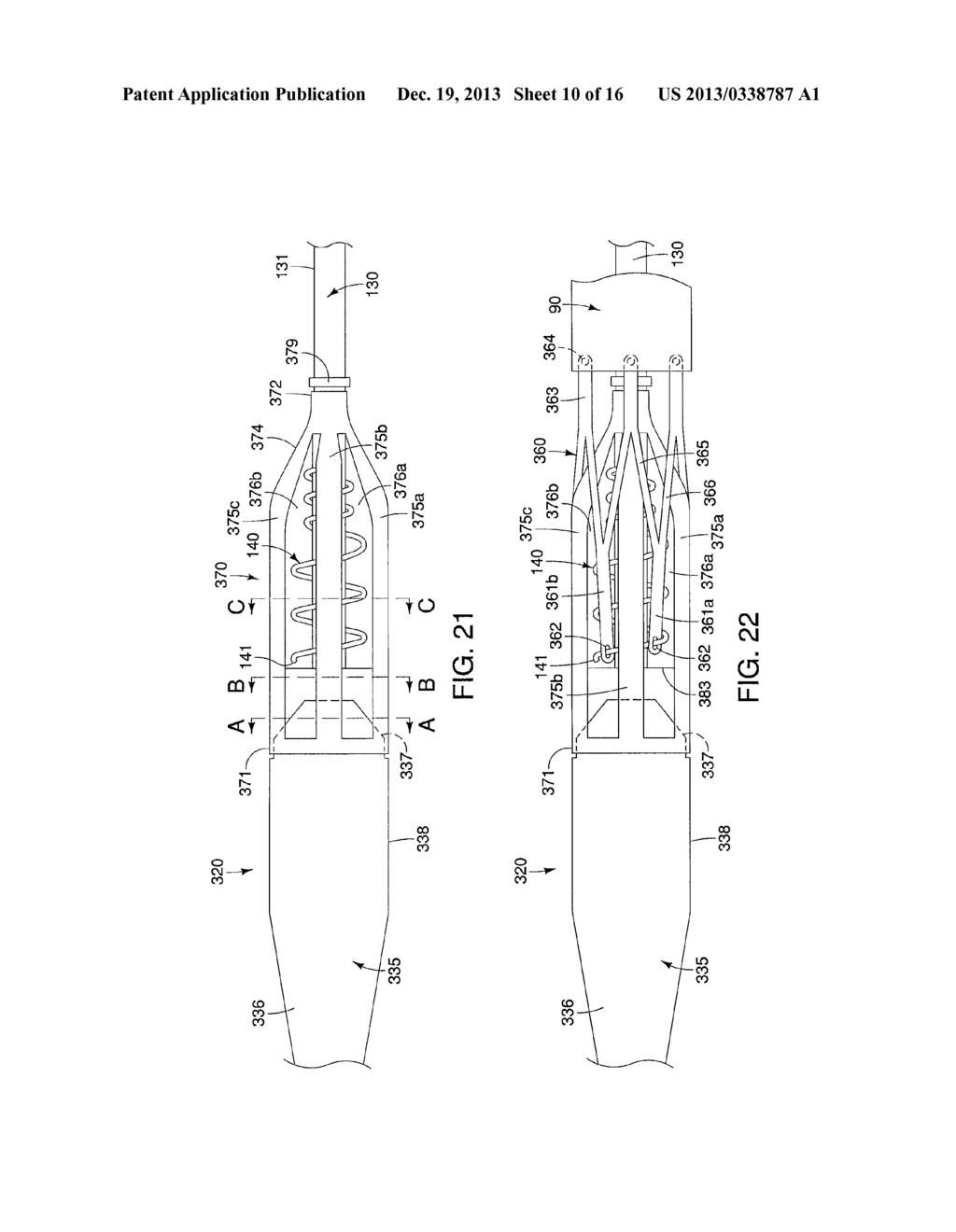 SYSTEMS AND METHODS FOR DEPLOYING A PORTION OF A STENT USING AT LEAST ONE     COILED MEMBER - diagram, schematic, and image 11