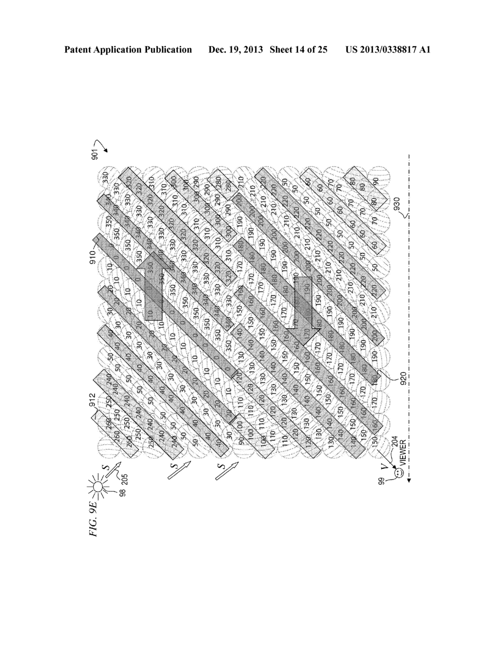 METHOD AND APPARATUS FOR PRODUCING LIGHT-RESPONSIVE SURFACES ON OPAQUE     MATERIALS - diagram, schematic, and image 15