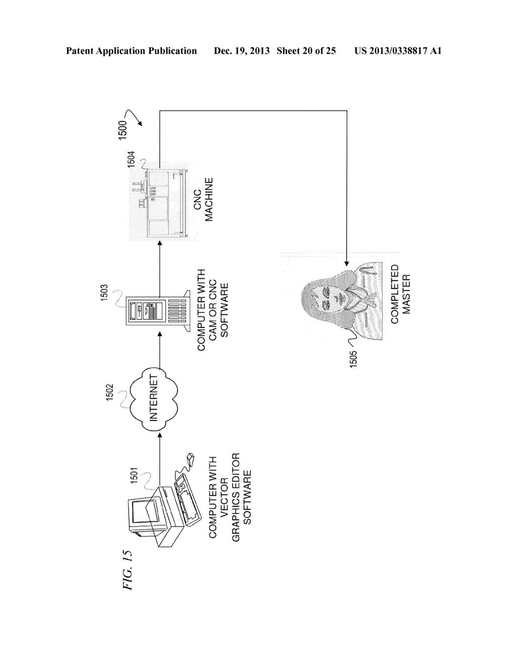 METHOD AND APPARATUS FOR PRODUCING LIGHT-RESPONSIVE SURFACES ON OPAQUE     MATERIALS - diagram, schematic, and image 21