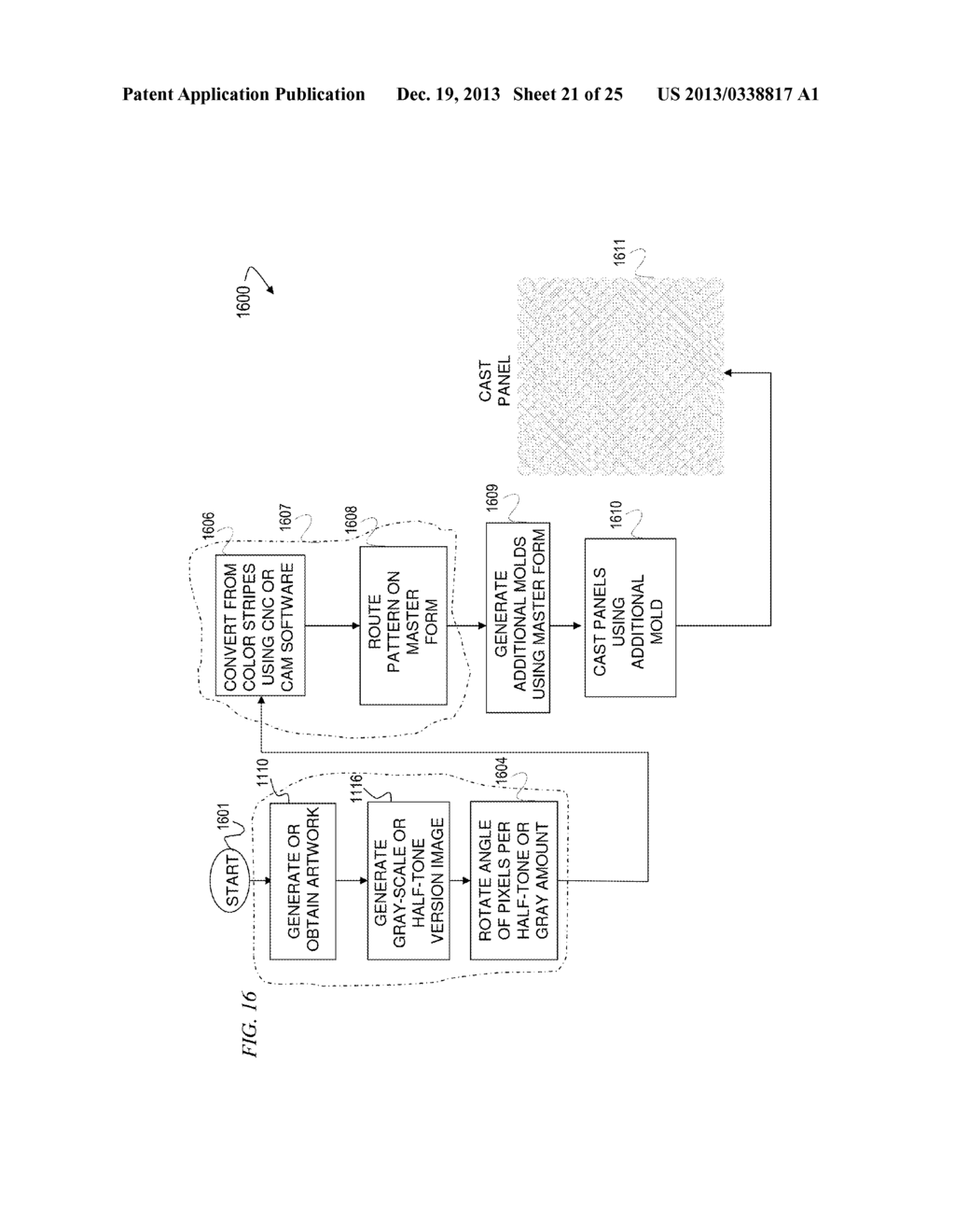 METHOD AND APPARATUS FOR PRODUCING LIGHT-RESPONSIVE SURFACES ON OPAQUE     MATERIALS - diagram, schematic, and image 22