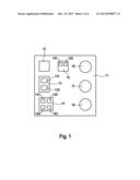 Method and Distance Control Device for Preventing Collisions of a Motor     Vehicle in a Driving Situation With Little Lateral Distance diagram and image