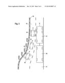 Method and Distance Control Device for Preventing Collisions of a Motor     Vehicle in a Driving Situation With Little Lateral Distance diagram and image