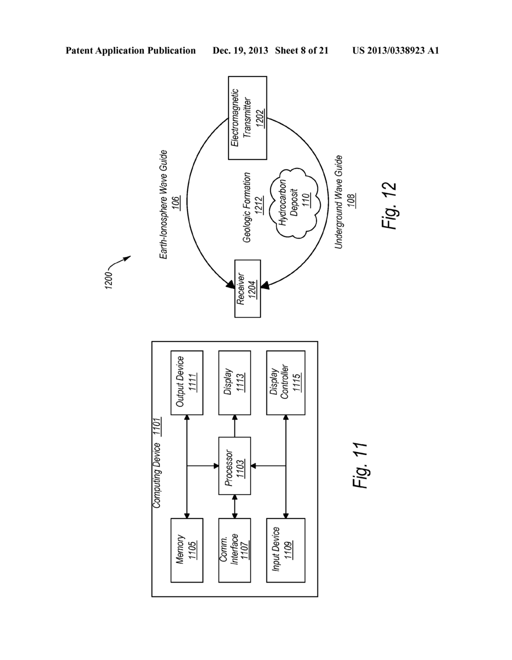 SYSTEMS AND METHODS FOR REMOTE ELECTROMAGNETIC EXPLORATION FOR MINERAL AND     ENERGY RESOURCES USING STATIONARY LONG-RANGE TRANSMITTERS - diagram, schematic, and image 09