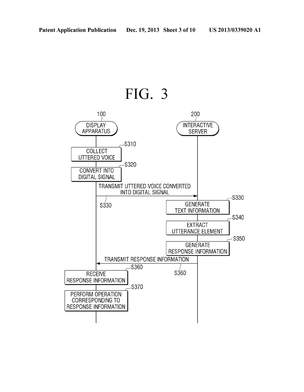 DISPLAY APPARATUS, INTERACTIVE SERVER, AND METHOD FOR PROVIDING RESPONSE     INFORMATION - diagram, schematic, and image 04