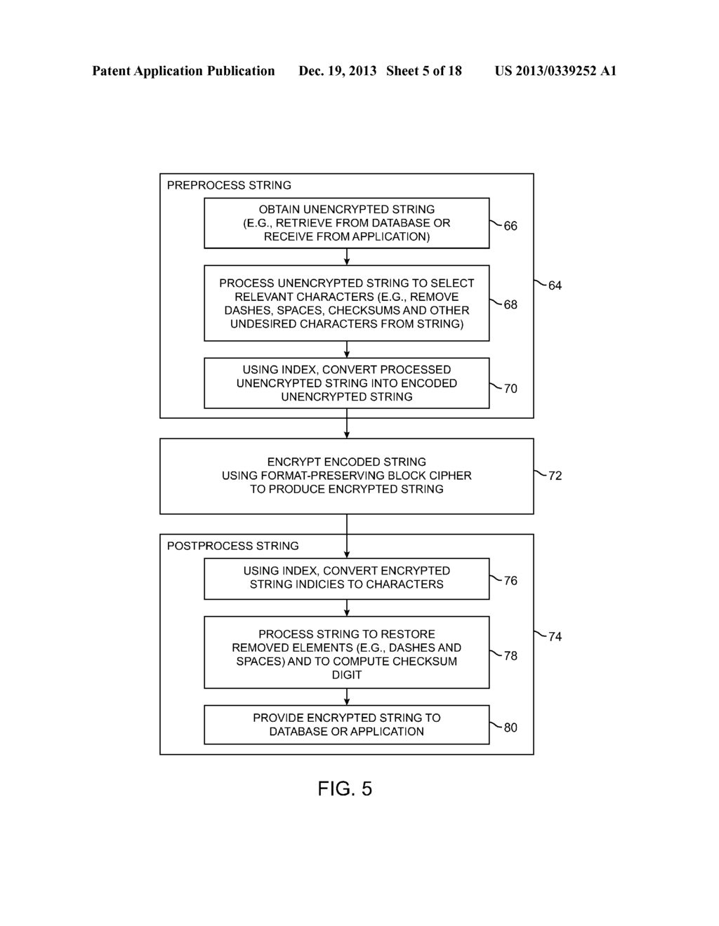 FORMAT-PRESERVING CRYPTOGRAPHIC SYSTEMS - diagram, schematic, and image 06