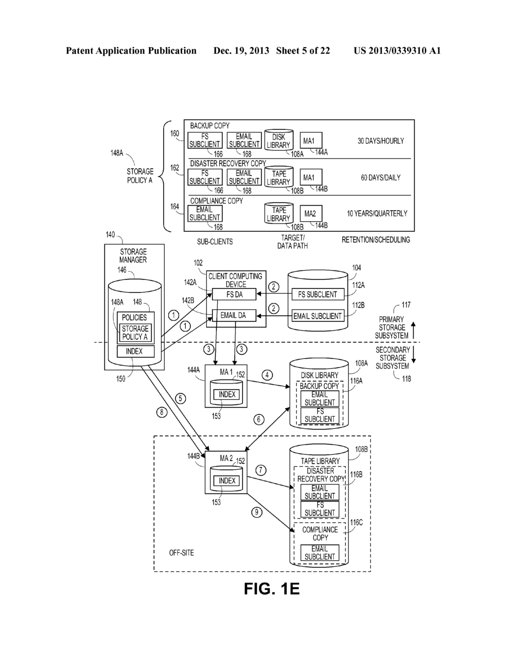 RESTORE USING A CLIENT SIDE SIGNATURE REPOSITORY IN A NETWORKED STORAGE     SYSTEM - diagram, schematic, and image 06