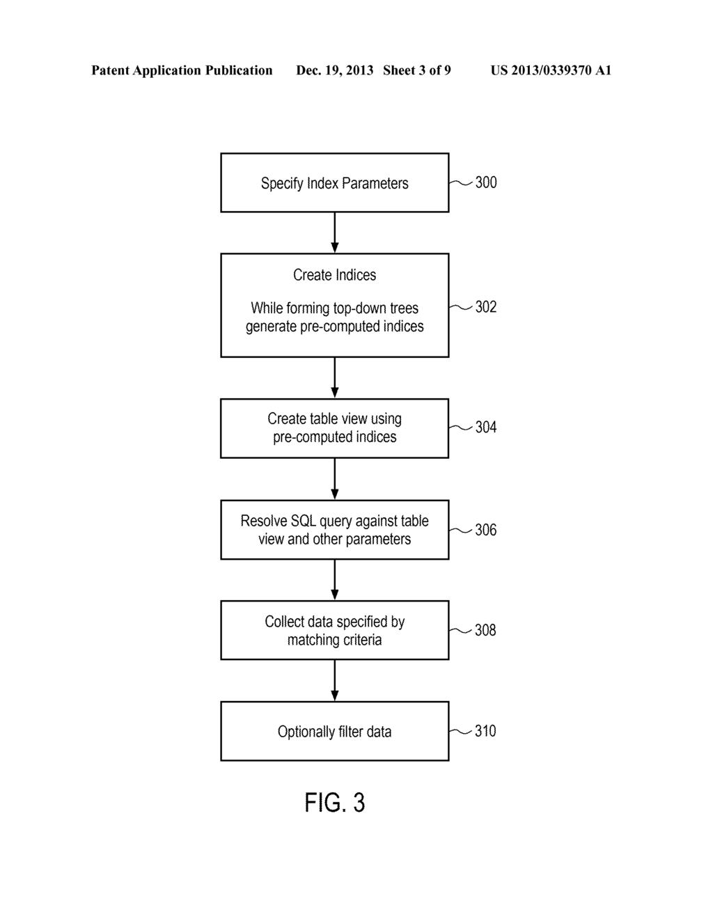 Apparatus and Method for Executing Different Query Language Queries on     Tree Structured Data Using Pre-Computed Indices of Selective Document     Paths - diagram, schematic, and image 04