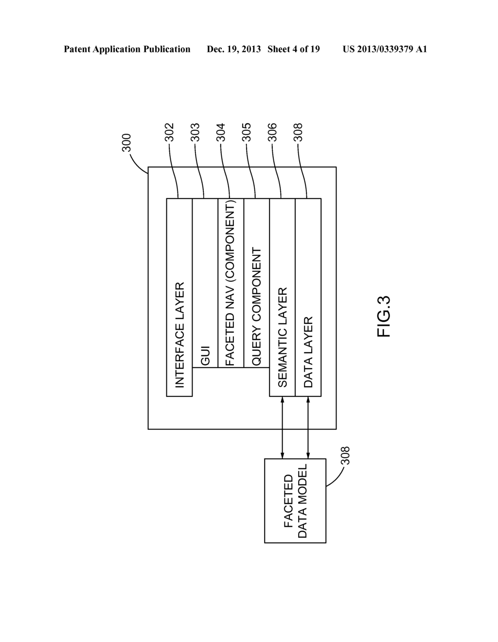 INFORMATION RETRIEVAL AND NAVIGATION USING A SEMANTIC LAYER AND DYNAMIC     OBJECTS - diagram, schematic, and image 05