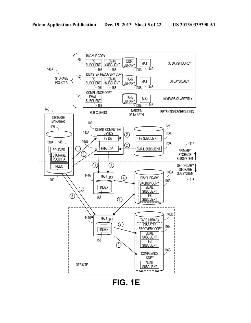 INTELLIGENT DATA SOURCING IN A NETWORKED STORAGE SYSTEM - diagram, schematic, and image 06