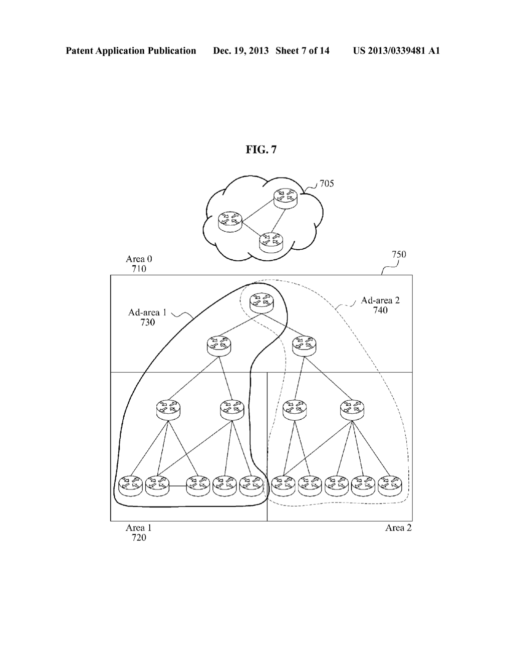 METHOD FOR CONTENT DISCOVERY OF NODE IN INTRA-DOMAIN AND INTER-DOMAIN IN     CONTENT CENTRIC NETWORK AND NODE THEREFOR - diagram, schematic, and image 08