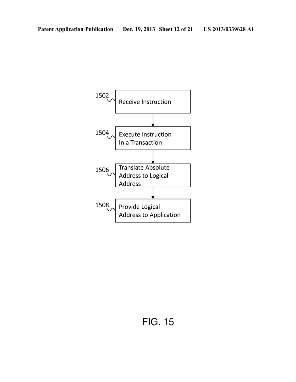 DETERMINING THE LOGICAL ADDRESS OF A TRANSACTION ABORT - diagram, schematic, and image 13