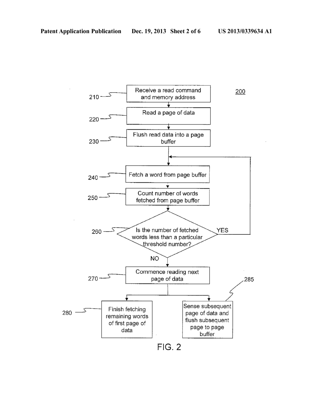 CONTINUOUS PAGE READ FOR MEMORY - diagram, schematic, and image 03