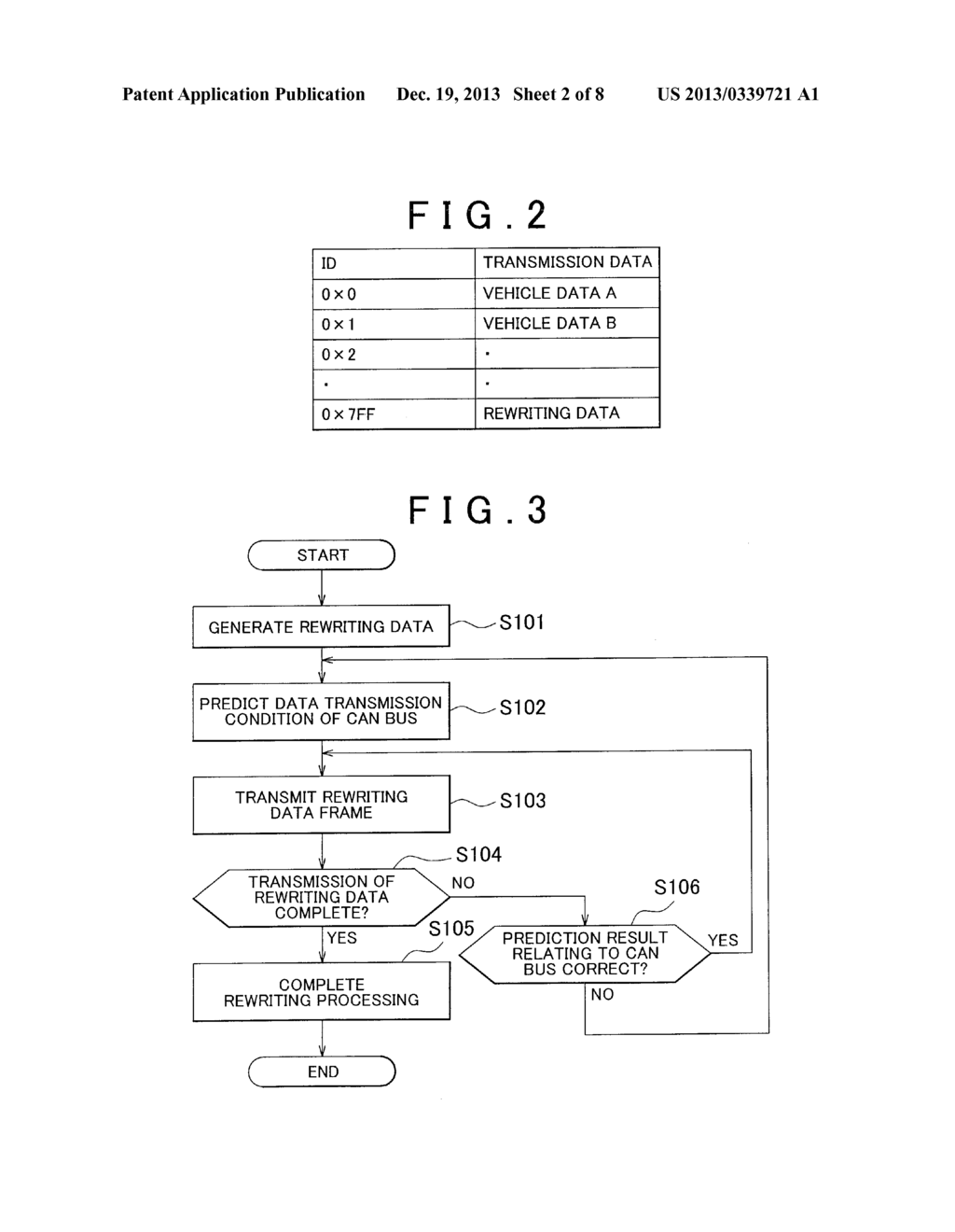 DATA REWRITING SUPPORT SYSTEM AND DATA REWRITING SUPPORT METHOD FOR     VEHICLE CONTROL APPARATUS - diagram, schematic, and image 03