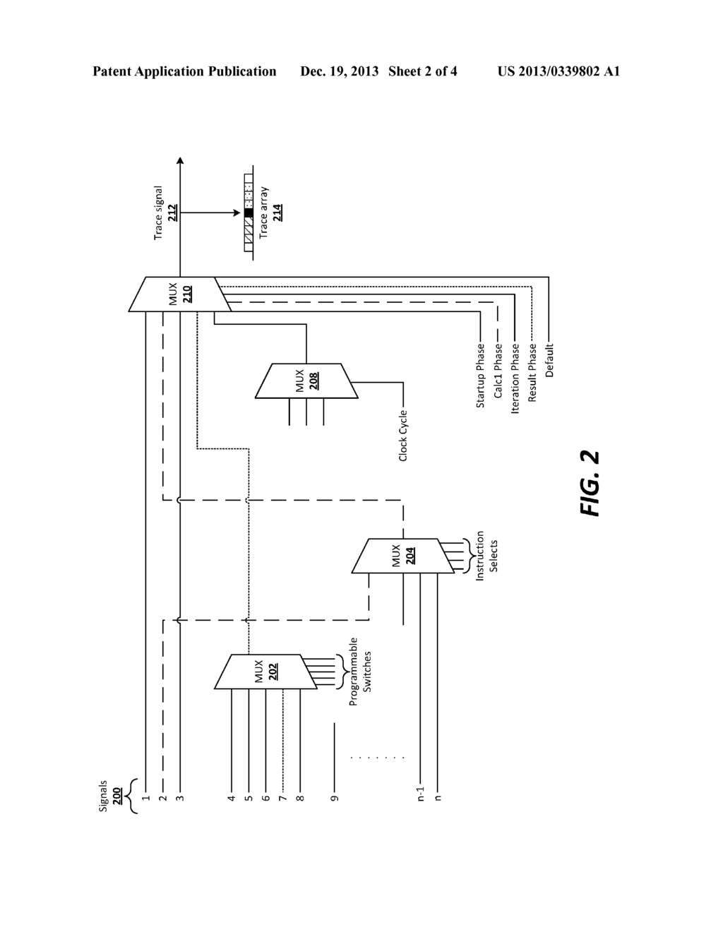 DYNAMIC HARDWARE TRACE SUPPORTING MULTIPHASE OPERATIONS - diagram, schematic, and image 03