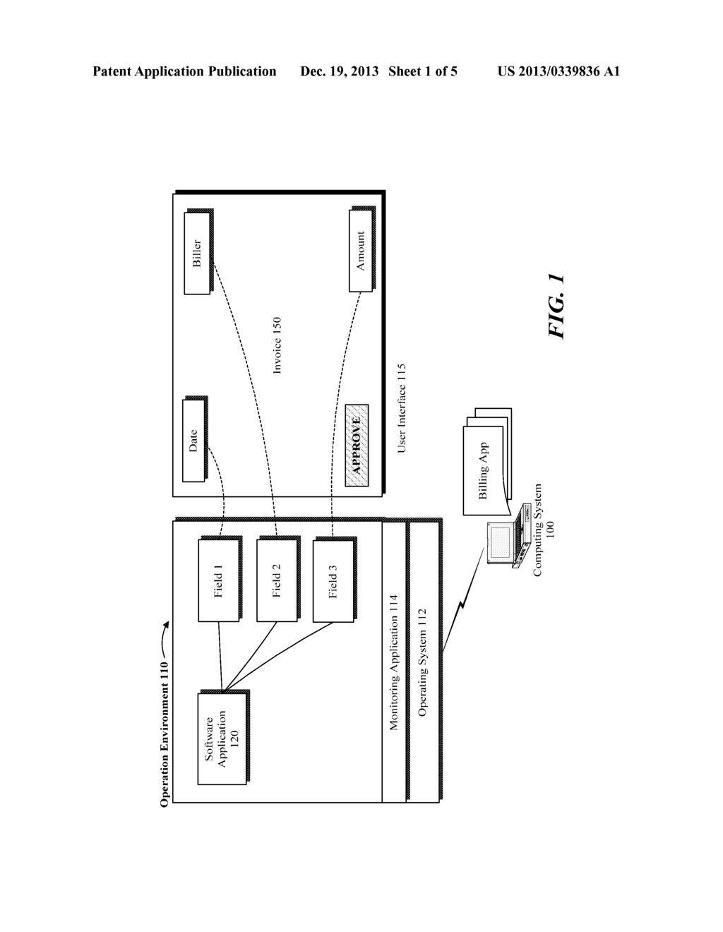 Compliance Verification Using Field Monitoring in a Computing Environment - diagram, schematic, and image 02