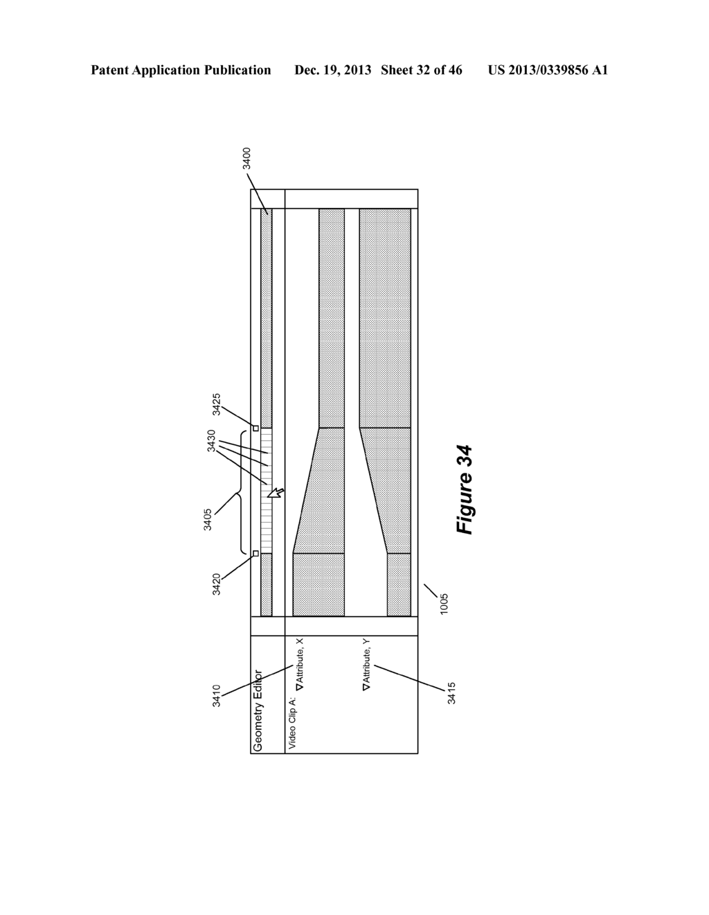 Method and Apparatus for Modifying Attributes of Media Items in a Media     Editing Application - diagram, schematic, and image 33