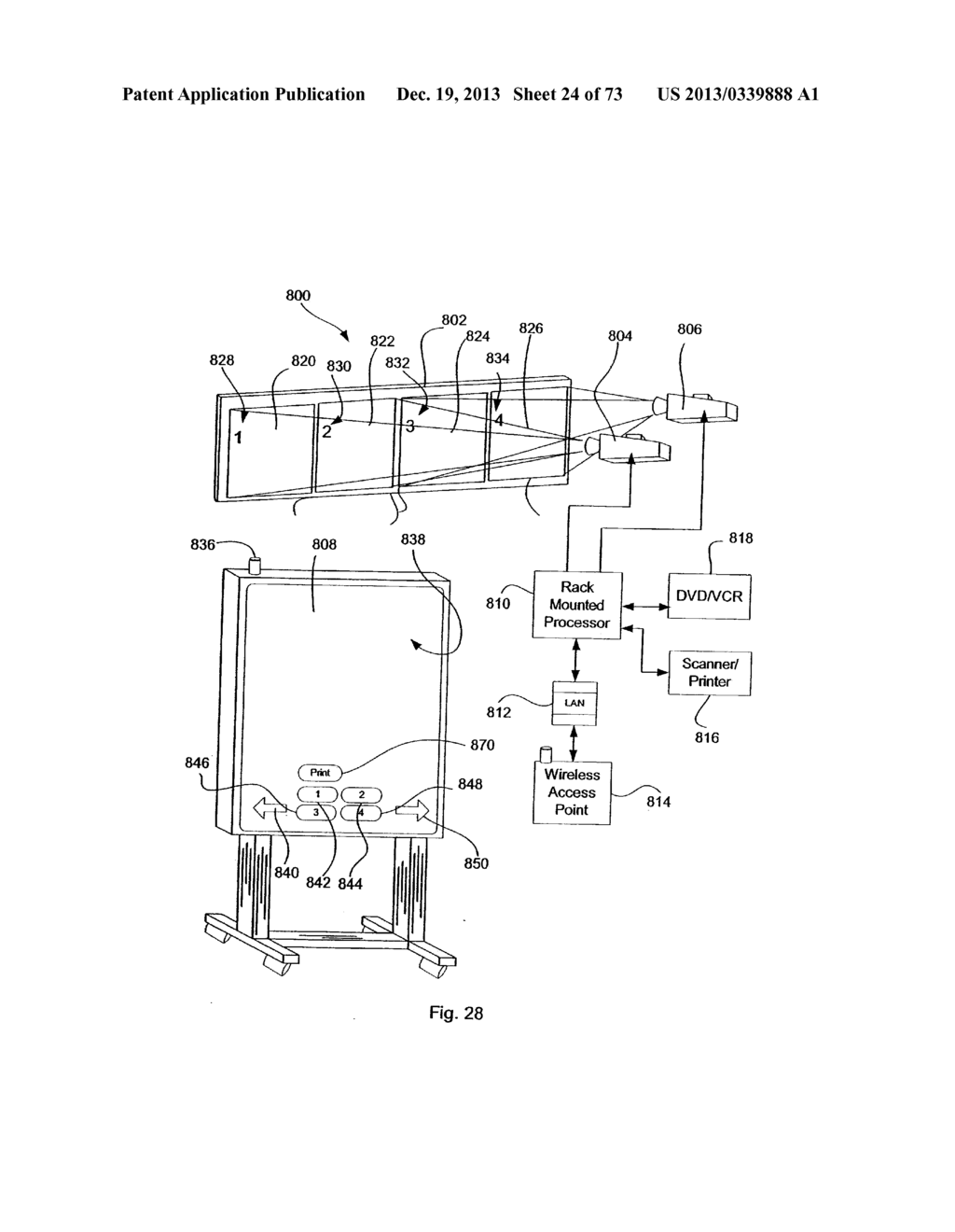 PORTABLE PRESENTATION SYSTEM AND METHODS FOR USE THEREWITH - diagram, schematic, and image 25