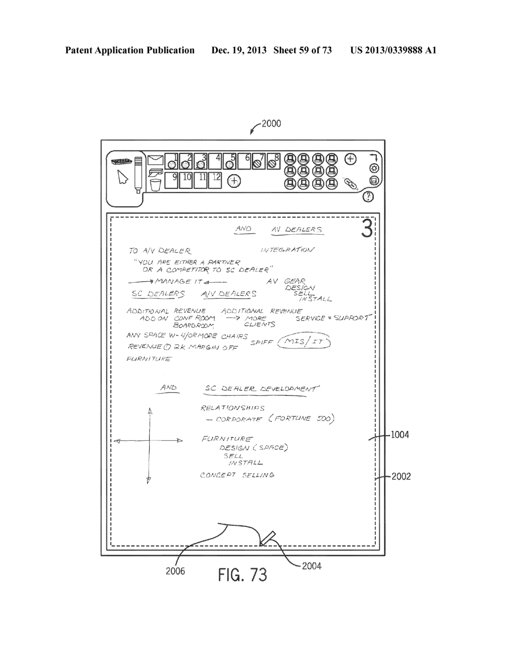 PORTABLE PRESENTATION SYSTEM AND METHODS FOR USE THEREWITH - diagram, schematic, and image 60