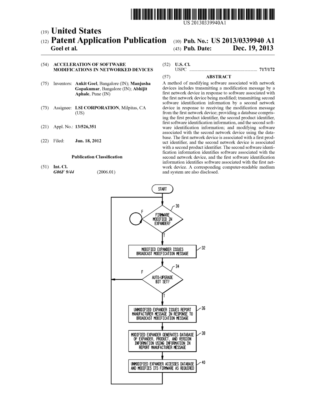 Acceleration of Software Modifications in Networked Devices - diagram, schematic, and image 01