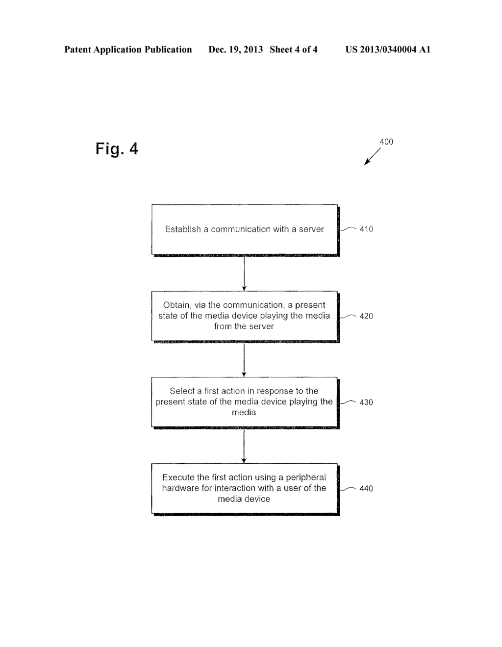 System and Method for an Interactive Device for Use with a Media Device - diagram, schematic, and image 05