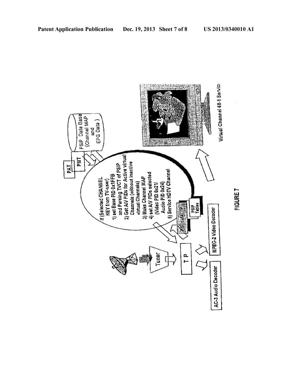 VIRTUAL CHANNEL TABLE FOR A BROADCAST PROTOCOL AND METHOD OF BROADCASTING     AND RECEIVING BROADCAST SIGNALS USING THE SAME - diagram, schematic, and image 08