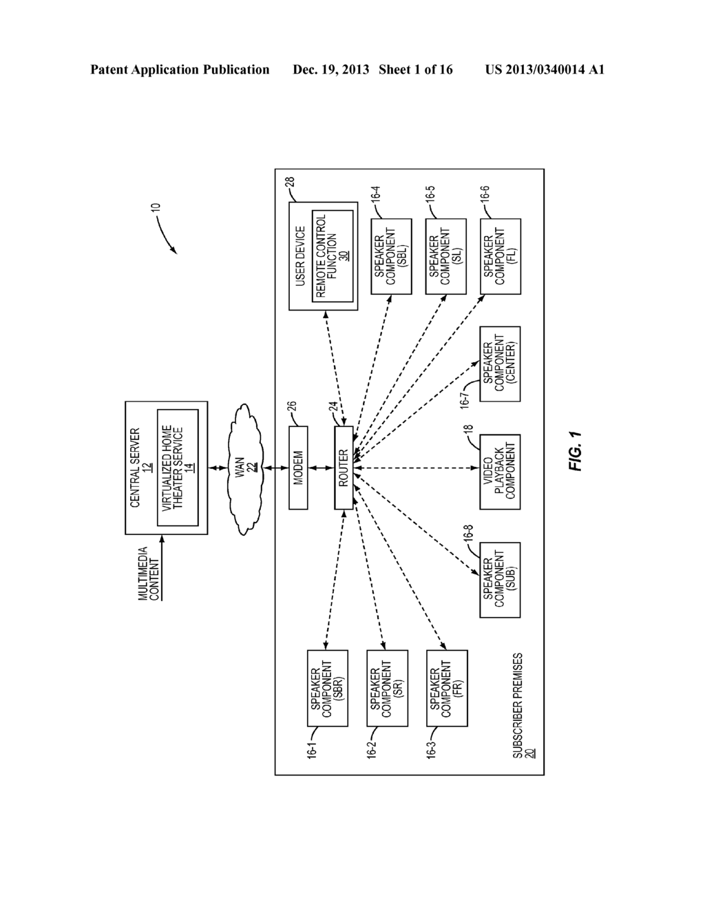 Home Theater Component For A Virtualized Home Theater System - diagram, schematic, and image 02