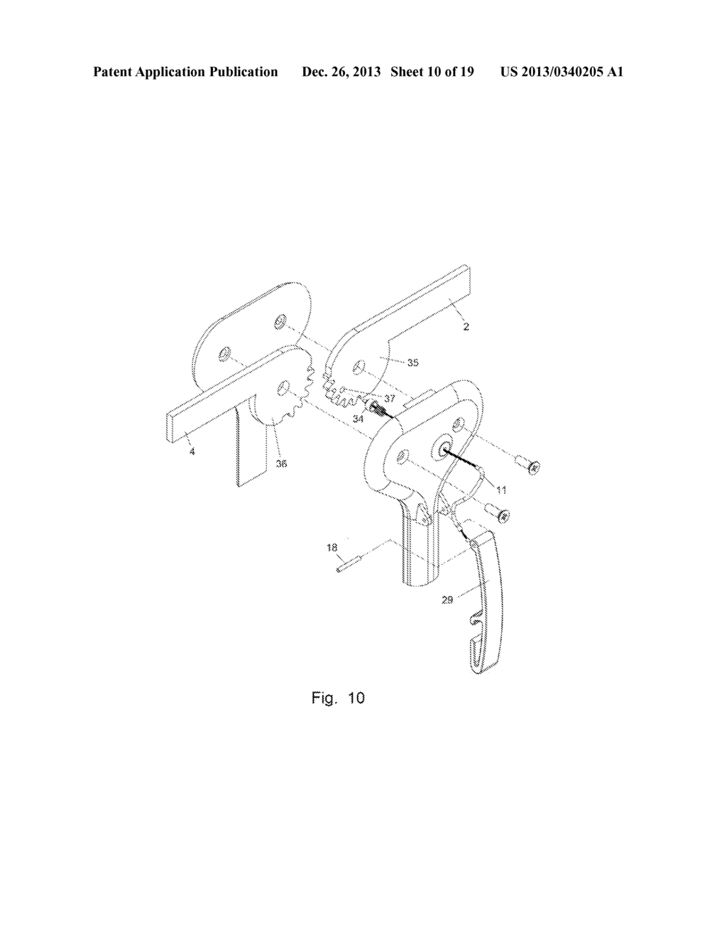 BABY STROLLER FOLDING MECHANISM - diagram, schematic, and image 11