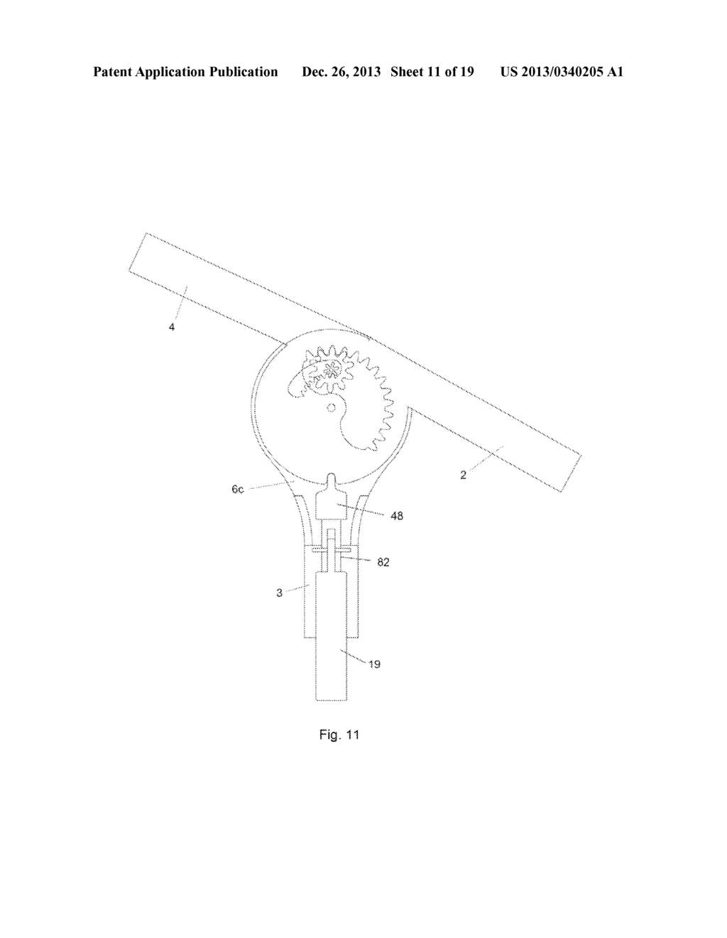 BABY STROLLER FOLDING MECHANISM - diagram, schematic, and image 12