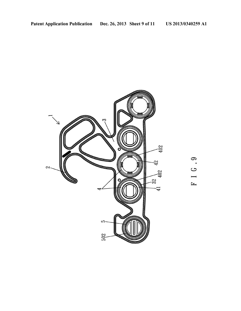 HANGER DEVICE FOR A CAR MAT - diagram, schematic, and image 10