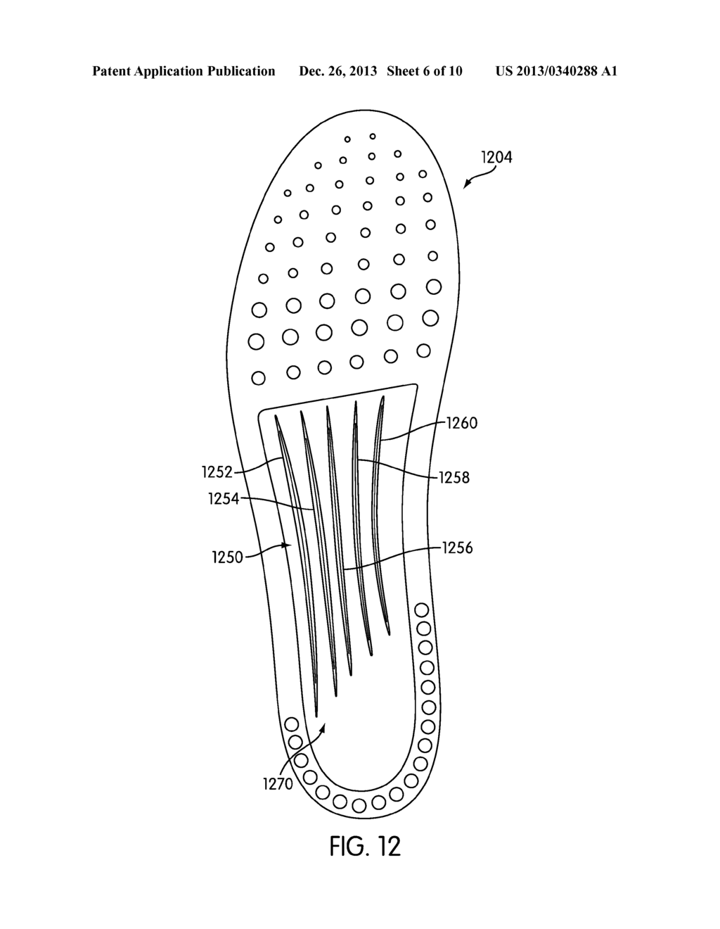 Footwear Insole - diagram, schematic, and image 07