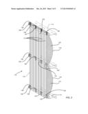 Wall Insulation System With Blocks Having Angled Sides diagram and image