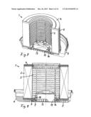 Filter Device Having an Annular Filter Element diagram and image