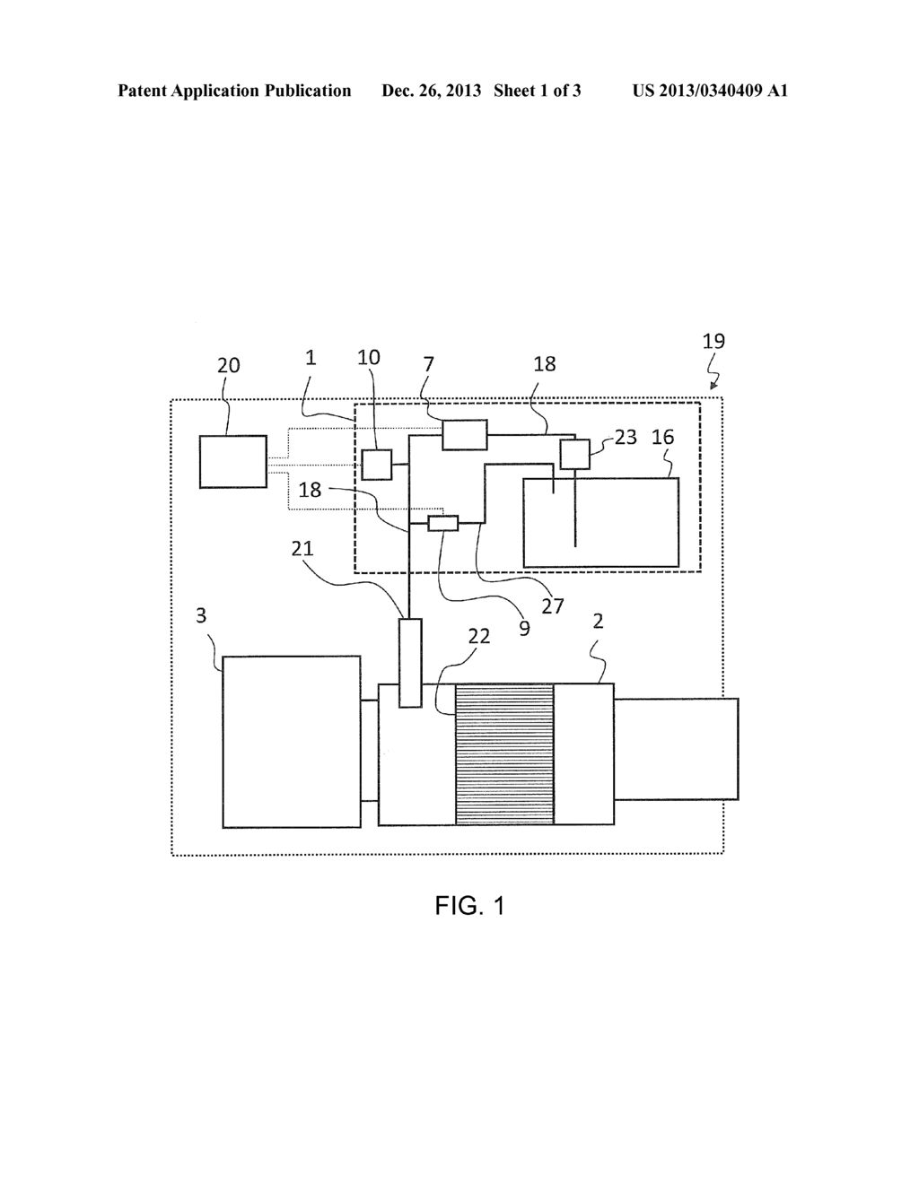 METHOD FOR HEATING A DELIVERY SYSTEM AND MOTOR VEHICLE HAVING A DELIVERY     SYSTEM - diagram, schematic, and image 02