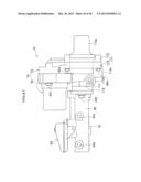 VEHICLE-BODY ATTACHMENT STRUCTURE FOR ELECTRIC BRAKE ACTUATOR diagram and image