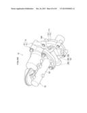 VEHICLE-BODY ATTACHMENT STRUCTURE FOR ELECTRIC BRAKE ACTUATOR diagram and image